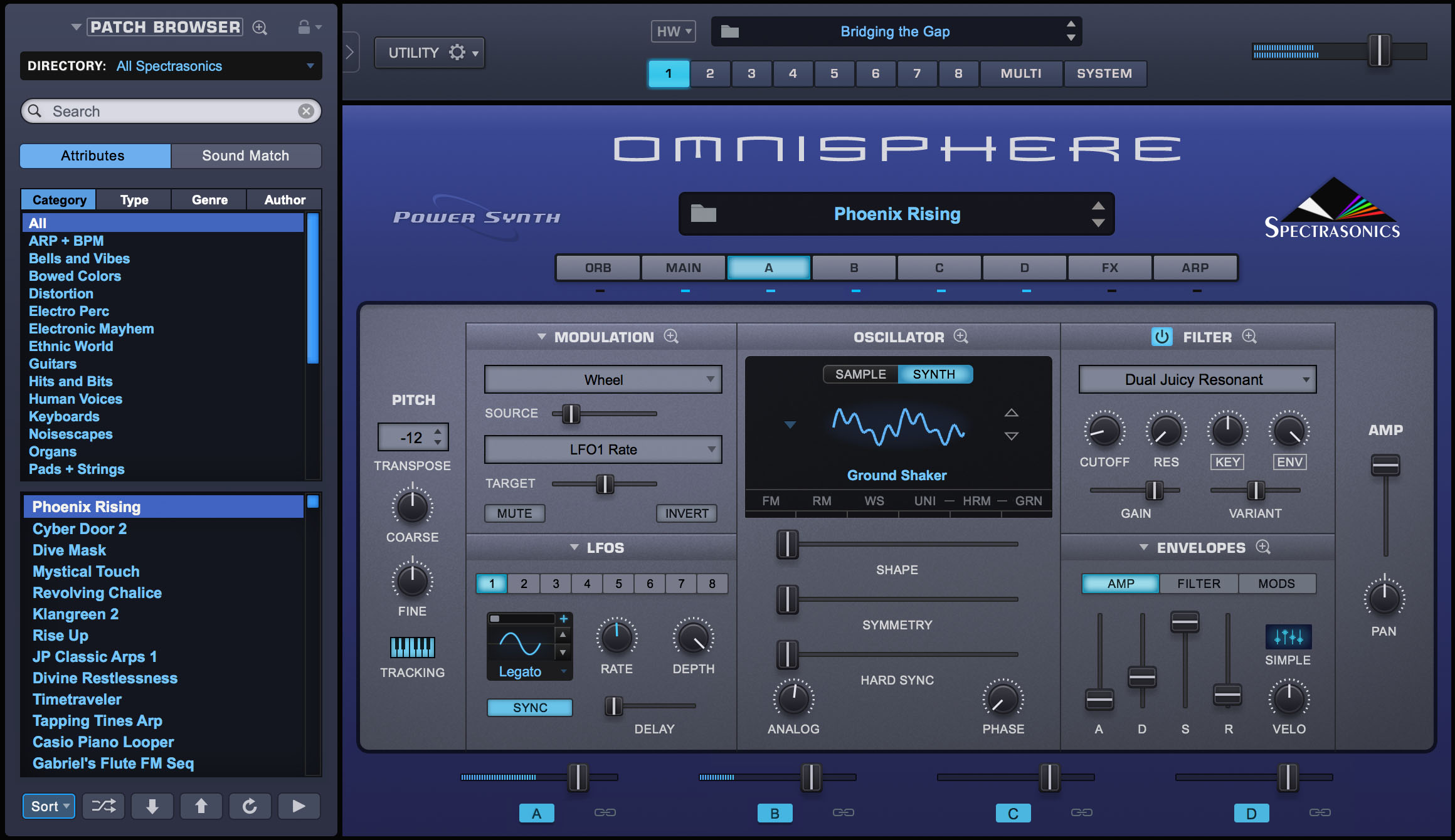 omnisphere interface