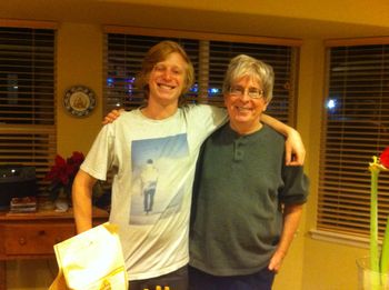 Me and nephew Perry Martin, Christmas 2012

