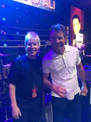 Dave with Dennis Quaid
