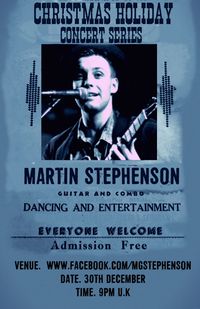 Martin Stephenson Live stream 