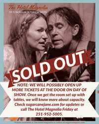 An Intimate Concert with Sugarcane Jane - SOLD OUT