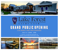 Lake Forest Yacht Club Grand Opening and Independence Day Celebration