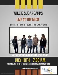 Live at the Muse with Willie Sugarcapps 