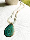 "Let's Dream of the Ocean" One of a Kind Necklace