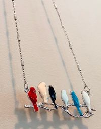 "Us Six Birds" Necklace