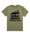 "Hike More, Worry Less' Men's T-Shirt