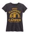 "What Happens In the Camper" Women's T-Shirt