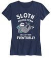 "Sloth Hiking Club" Women's T-shirt