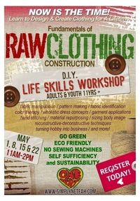 Fundamentals of Raw Clothing Construction Workshop