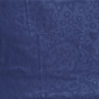 Cotton Brocade Head Wrap Style: X202-Blue