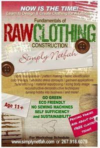 Fundamentals Of Raw Clothing Construction Workshop