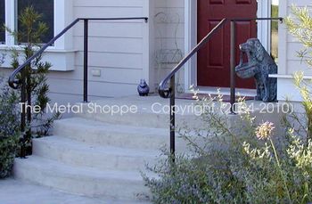 Custom Fabricated Stair Railing / Location: Selma, CA
