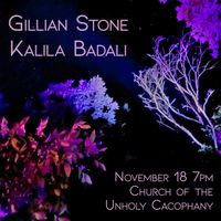 Gillian Stone and Kalila Badali at the Church of the Unholy Cacophony