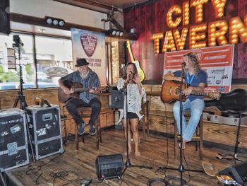 Marlo & Mark with Mark Mulch in the round @broadcastmusicinc
