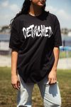 Detached From Hate Black Logo T-shirt 