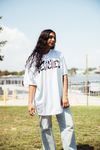 Detached From Hate White Logo T-shirt 