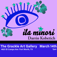 iLa Minori solo set at the Grackle Art Gallery 