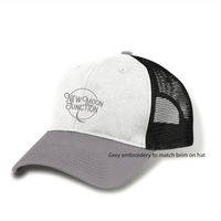 HAT BLACK, WHITE, GREY