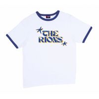 The Rions White/Blue Ringer Tee