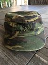 Denim Military Camo Hat