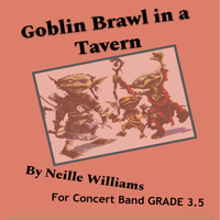 Goblin Brawl in a Tavern by nwilliamscreative