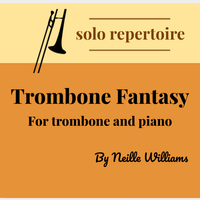 Trombone Fantasy by nwilliamscreative