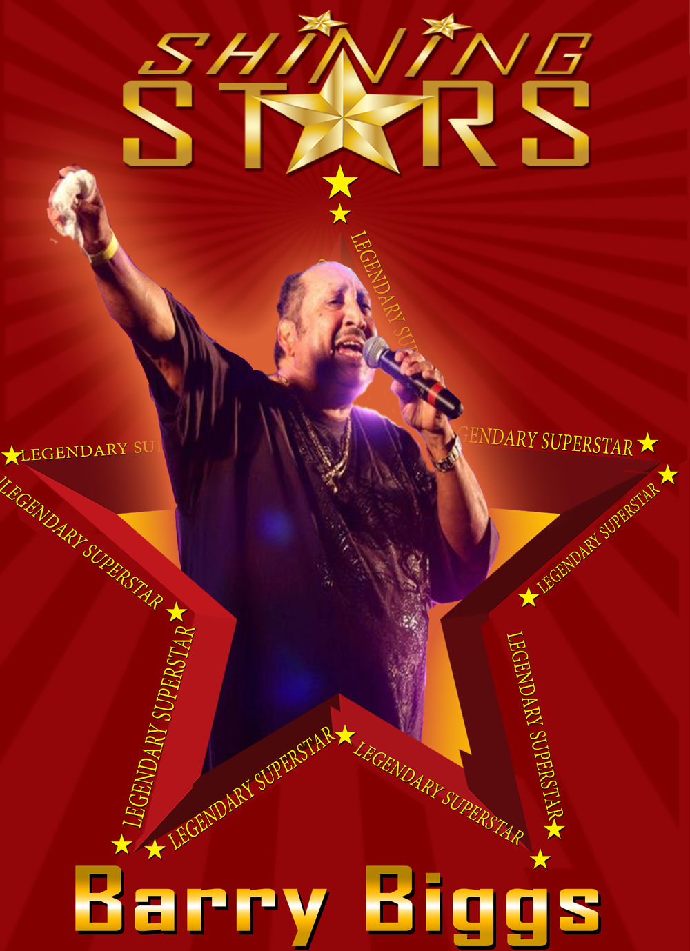 Shining Stars EnterTainment UK - Barry Biggs