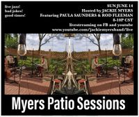 Jackie Myers Patio Session Featuring Paula Saunders and Rod Fleeman