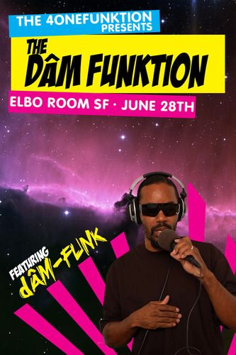 :::OG Dam Funk @ 4onefunk monthly..aka the 4onefunktion:::
