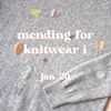 mending for knitwear i - jan. 20