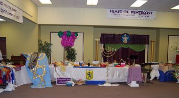 Feast Of Pentecost Shavuot Stage
