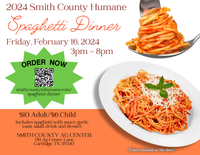 1st Annual Spaghetti Supper Fundraiser