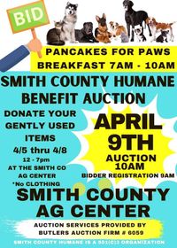 Smith County Humane Spring Benefit LIVE AUCTION 