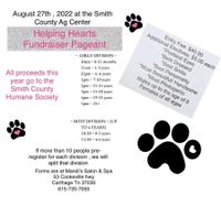 Helping Hearts BENEFIT Pageant benefitting Smith County Humane