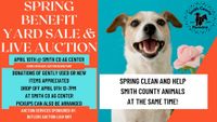 Smith County Humane SPRING Yard Sale and Auction Fundraiser