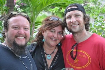 Cliff, Amy and hit Singer/Songwriter Brandon Kinney.
