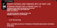 Live Streaming • with David Haynes & Friends