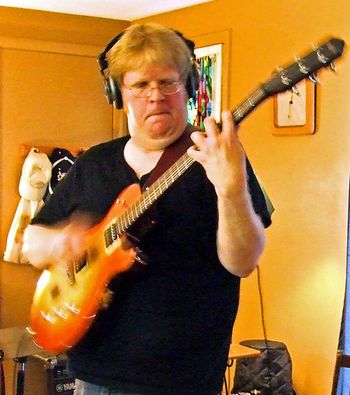 James Murrell at Recording Session for "Space Jam" 2010
