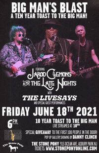 The Livesays at The Stone Pony in NJ for "Big Man's Blast" Concert to Honor Clarence Clemons