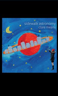 Autographed Sidewalk Astronomy Album Cover Poster