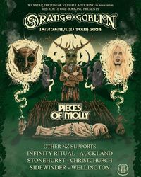 Orange Goblin in Wellington - with Sidewinder & Pieces Of Molly