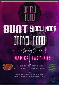 Grays Road Release Tour - Napier