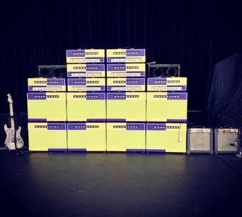 Billy Gibbons rig and my rig.  Much love to the good folks at Quilter Labs for the small but mighty amps I use! This shot oozes tone!
