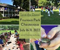 Teddi and Bobby Cyrus at the Fountain Park Chautauqua