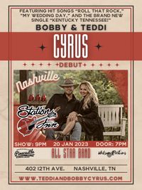 Bobby & Teddi Cyrus @ The Station Inn, Nashville