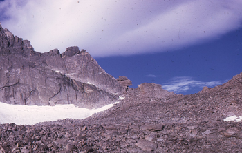 I hiked to the top of Long's Peak in 1974, passing along the way the Agnes Vaille Shelter where Agnes died in 1925
