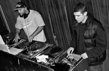 DJ Drastik and myself runnin' the show
