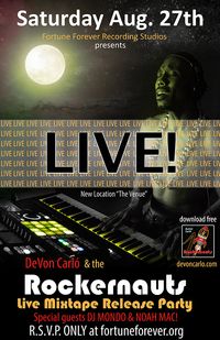 DeVon Carlo & the Rockernauts Mixtape Release Party