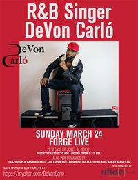 DeVon Carlo Live at the Forge