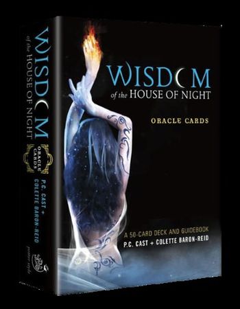 Wisdom of the House of Night authors -PC Cast & Colette Baron -Reid publisher - Random House Art Copyright© Jena DellaGrottaglia-Maldonado 2012
